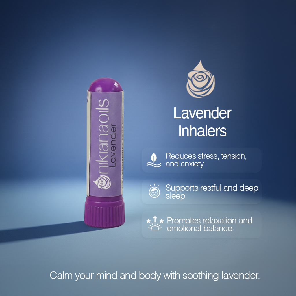 Nasal Inhaler Lavender 100% Pure Essential Oil