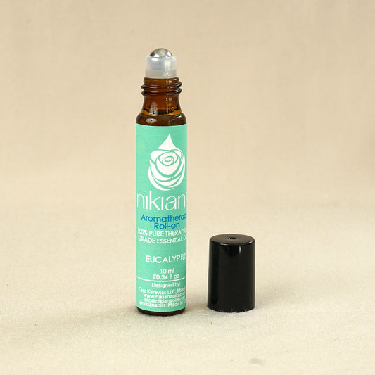 Roll-On Eucalyptus 100% Pure Essential Oil