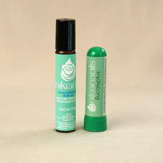 Roll-On Eucalyptus 100% Pure Essential Oil